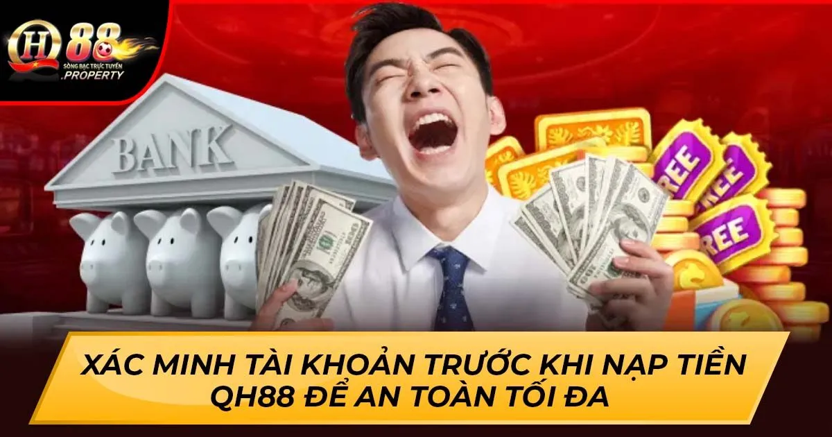 Xác Minh Tài Khoản Trước Khi Nạp Tiền Qh88 Để An Toàn Tối Đa